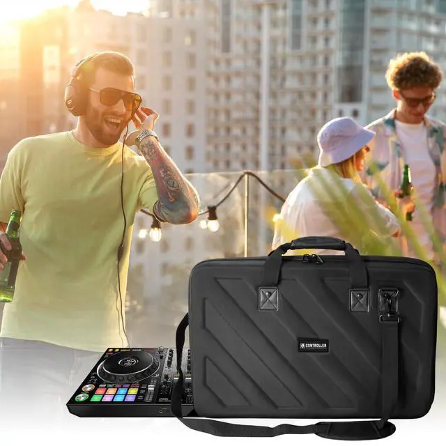 Alt view image 7 of 7 - Hard Case Compatible with Pioneer DJ Controller DDJ-1000,DDJ-1000SR,DDJ-FLX10 Protective Carrying Storage Bag,Blcak(Xl-28.8 x 16 x 4.3 Inch)