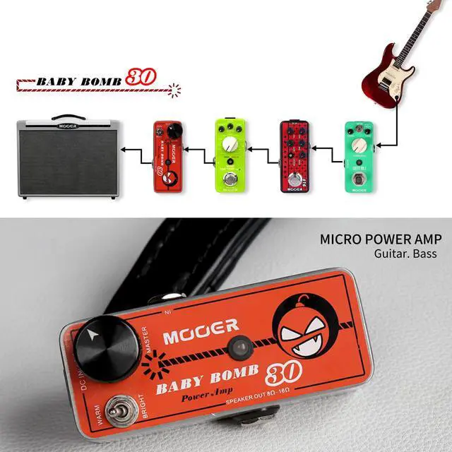 Alt view image 4 of 5 - Baby Bomb 30 30W Power Amp Micro Pedal