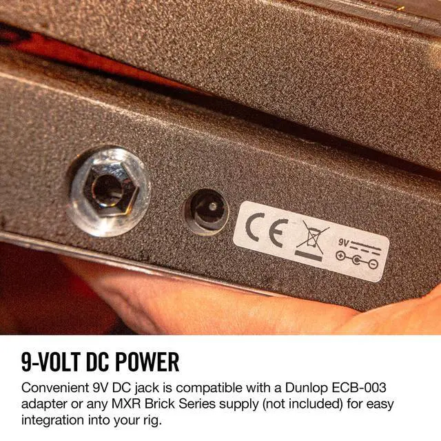 Alt view image 6 of 7 - 535Q Multi-Wah Guitar Effects Pedal, Adjustable Boost, 6 Wah Ranges, Model 11537002001