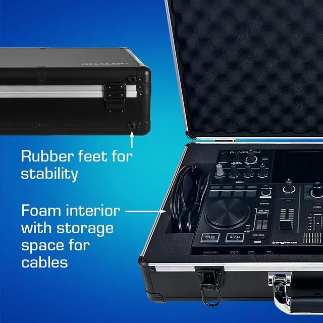 Alt view image 3 of 5 - Denon DJ Prime GO+ Case - Ultra-Lightweight UNISON Hard Case