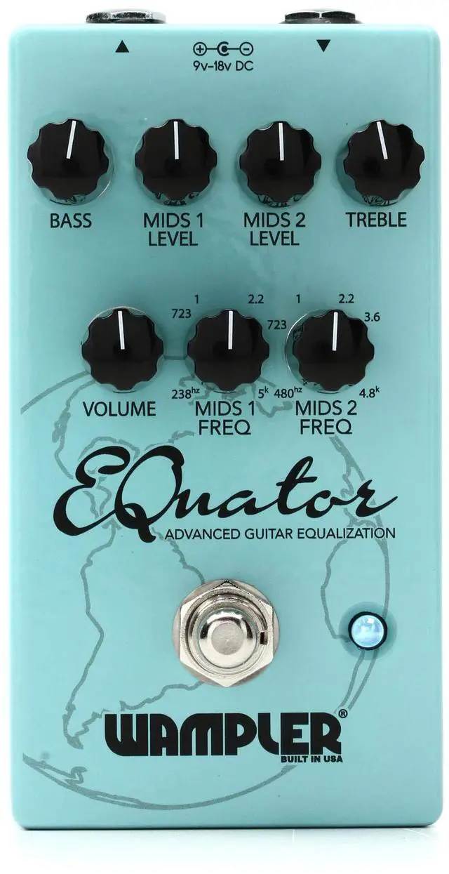 Main image of EQuator Advanced Audio Equalizer Guitar Effects Pedal