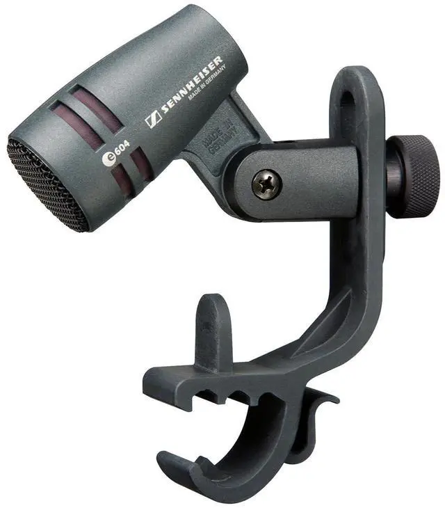 Alt view image 2 of 3 - Professional E 604 Compact Dynamic Cardioid Instrument Microphone,Charcoal