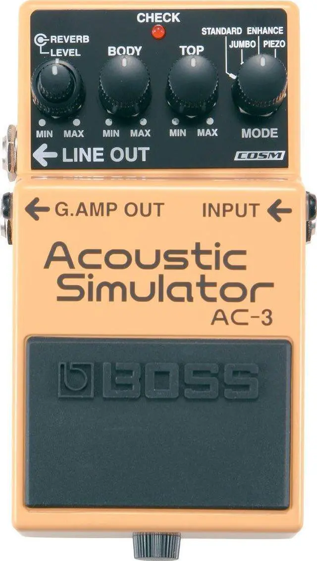 Main image of AC-3 Advanced Acoustic Simulator Guitar Pedal