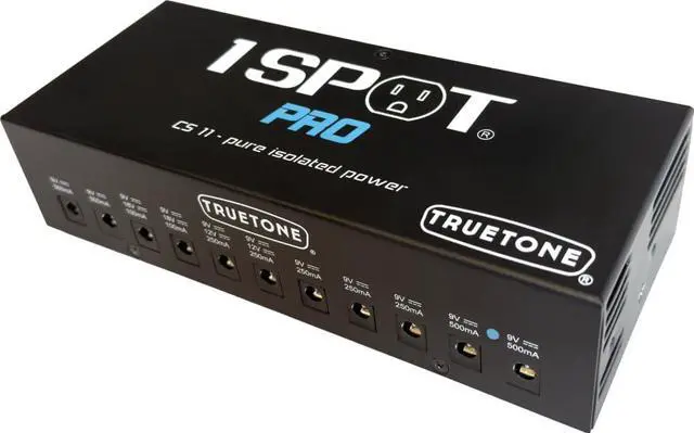 Main image of 1 SPOT Pro CS11 Expandable Guitar Pedal Power Supply | 11 Isolated Outputs, 9V 12V 18V, Studio Power for Your Pedalboard