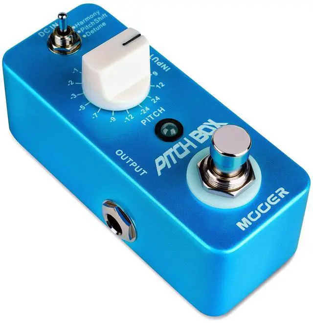 Main image of Mooer Drop Pitch Harmonizer Guitar Effect Box - MPS1 Octave Pitch Box Guitar Harmonizer Pedal with True Bypass