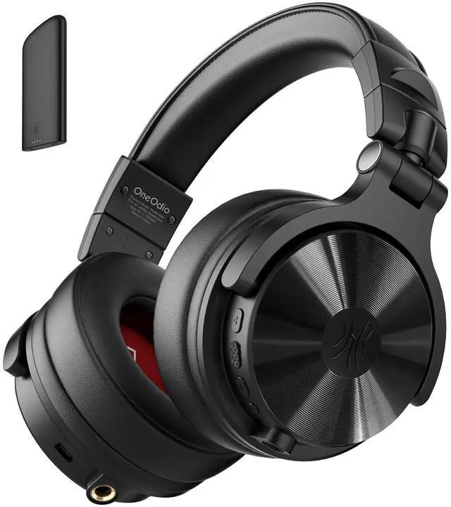 Main image of Studio Max 1 Wireless DJ & Wired Studio Headphones, 20ms Latency | 120H playtime, Hi-Res audio, dual-mic ENC and dongle, Bluetooth or wired modes for studio, guitar and PC