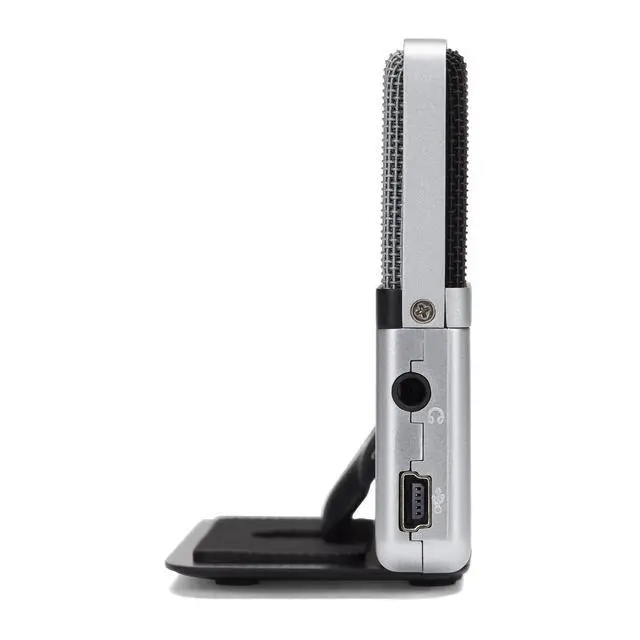 Alt view image 4 of 5 - Go Mic Portable USB Condenser Microphone w/Mount Clip & Case