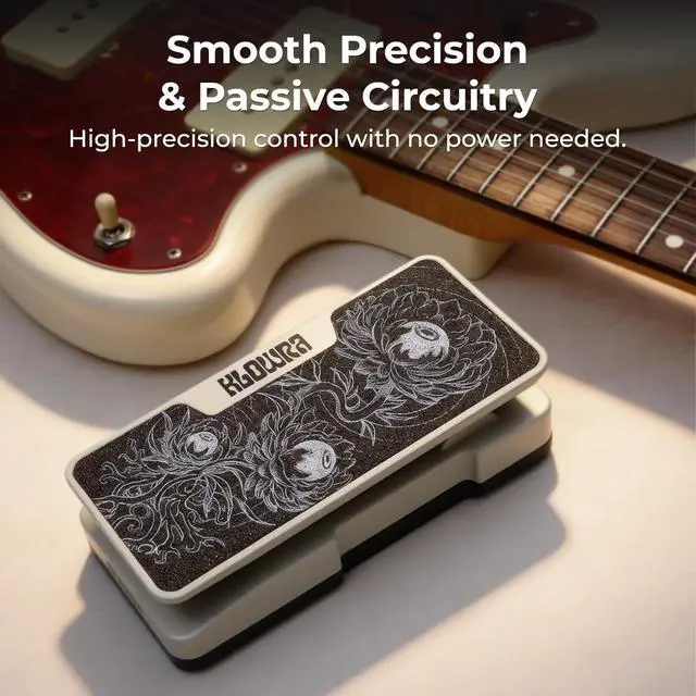 Alt view image 2 of 7 - Mantra Dual Expression Pedal, x Hotone, Passive EXP with 2 Independent Outputs, Adjustable Polarity, Wide Compatibility for Guitar Pedals, Amps, Multi-Effects, MIDI Controllers