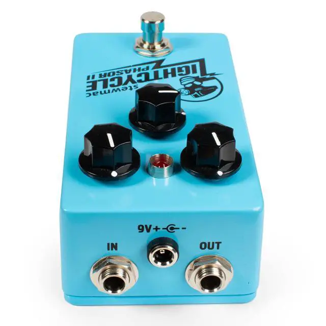 Alt view image 2 of 6 - Lightcycle Phasor II Optical Phaser Pedal Vintage 70s-Inspired Phase Modulation with Depth, Rate, & Feedback Controls
