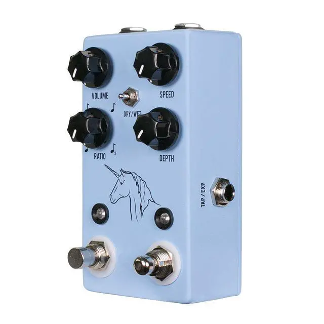 Alt view image 2 of 3 - JHS Unicorn V2 Analog Univibe with Tap Tempo Guitar Effects Pedal