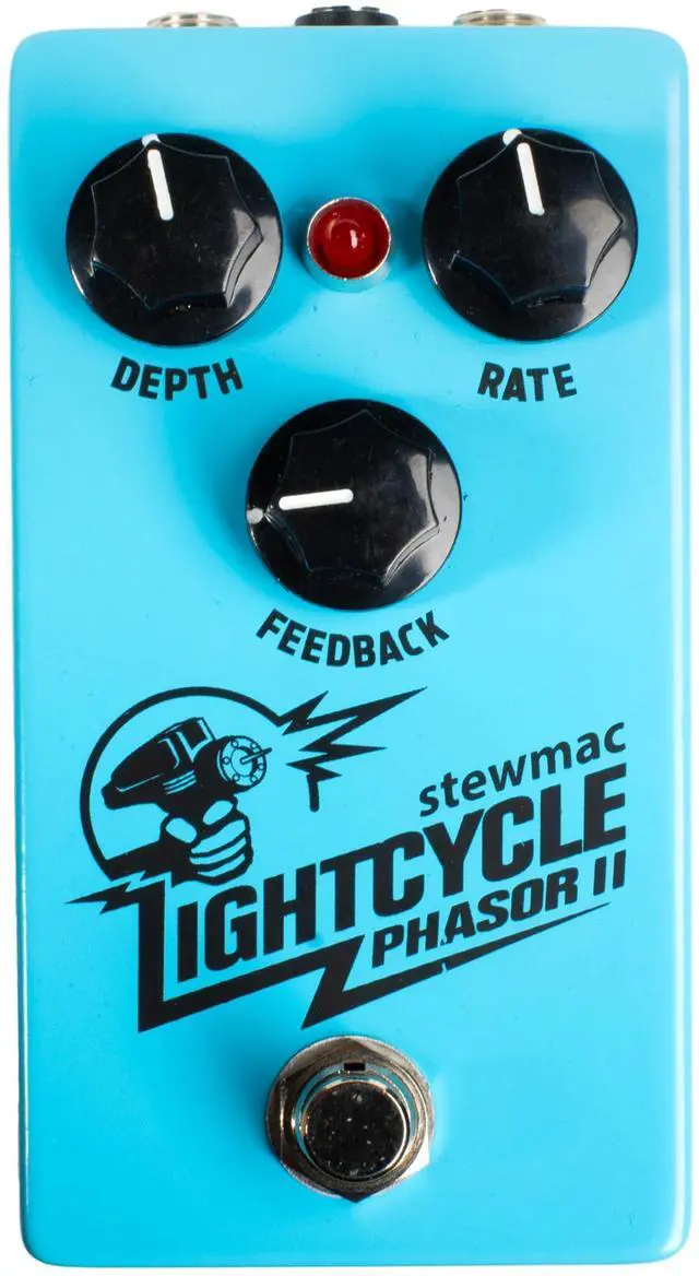 Main image of Lightcycle Phasor II Optical Phaser Pedal Vintage 70s-Inspired Phase Modulation with Depth, Rate, & Feedback Controls