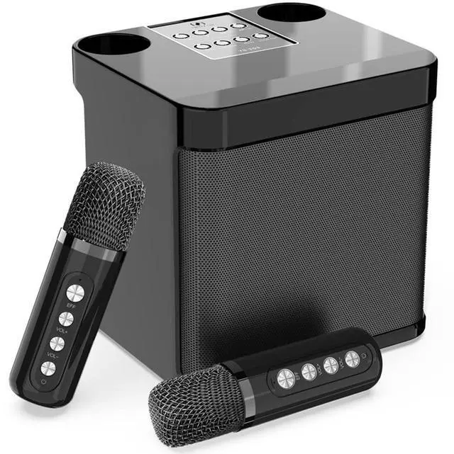 Main image of Karaoke Machine for Adults and Kids, Portable Bluetooth Karaoke Speaker with 2 Wireless Microphones for TV, Singing Karaoke for Home Party, Great Gifts for Boys and Girls