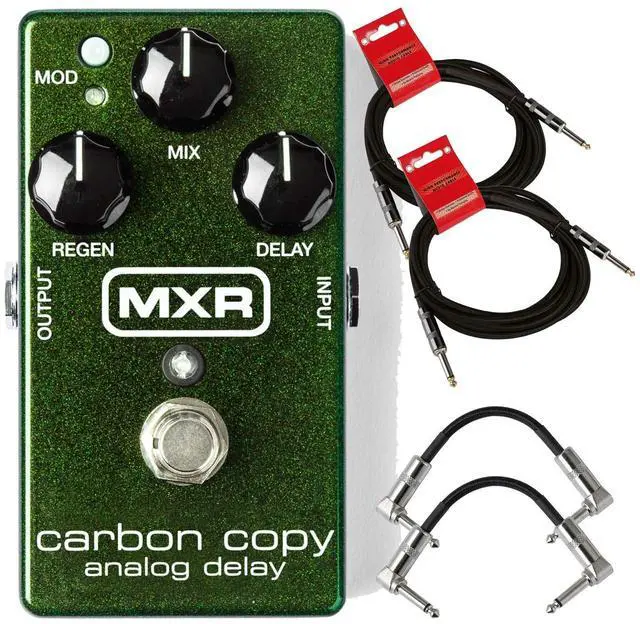 Main image of M169 Carbon Copy Analog Delay Pedal Bundle with 2 Patch Cables and 2 Instrument Cables