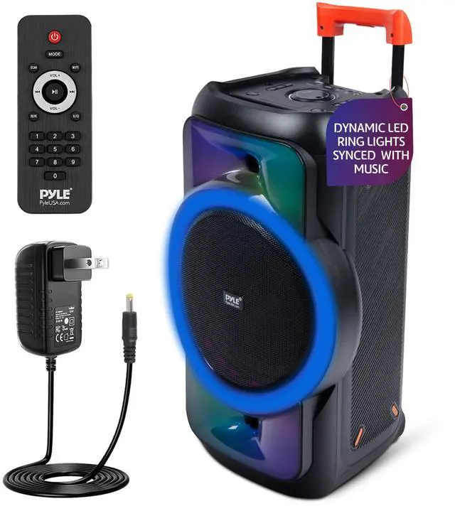 Main image of Audio Large Bluetooth Party Speaker - Big Bluetooth Speaker with True Wireless Stereo System - Enjoy Powerful Bass and Clear Treble - Portable Karoke Big Speaker - PPHP1979-160W