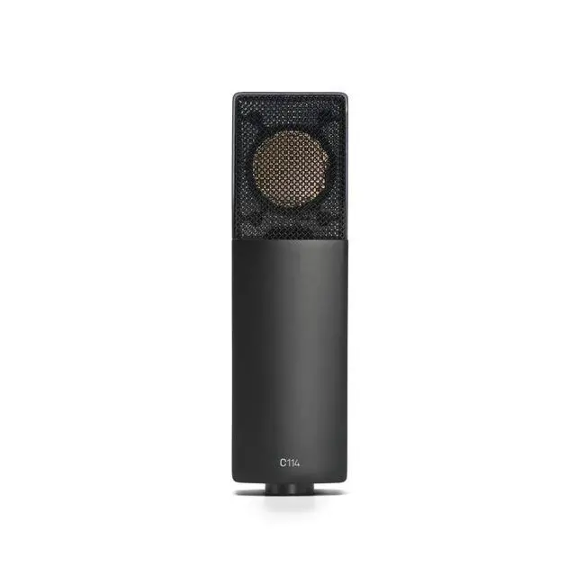 Alt view image 3 of 7 - Professional C114 Large Diaphragm Multi-Pattern Condenser MicrophoneXLR Studio Mic for Podcasting, Streaming, Broadcasting & Music Recording, Cardioid/Omni/Figure-8, Low Noise, Sustainable Design