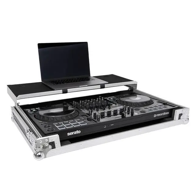 Alt view image 3 of 7 - Headliner Flight Case Compatible with Pioneer DJ DDJ-FLX10 with Laptop Platform & Wheels