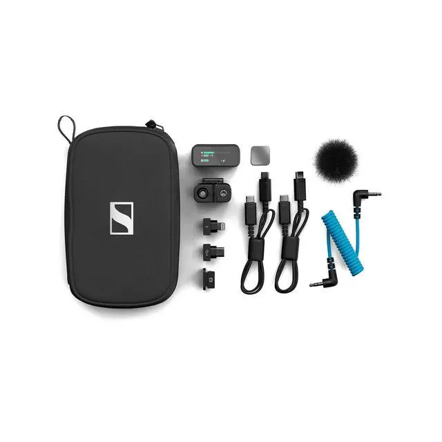 Alt view image 4 of 7 - Pro Audio Profile Wireless 1-Channel All-in-One 2.4 GHz Clip-On & Handheld Microphone System | Includes Receiver, Clip-On Microphone Transmitter, Mounting Accessories, and Carrying Pouch