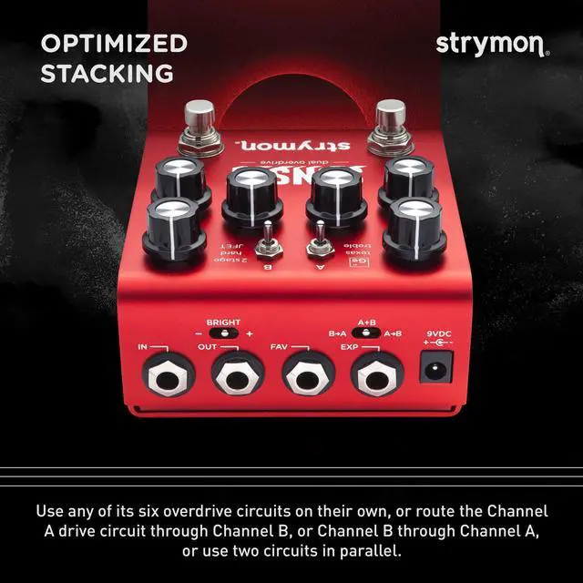 Alt view image 5 of 6 - Sunset Dual Overdrive Pedal