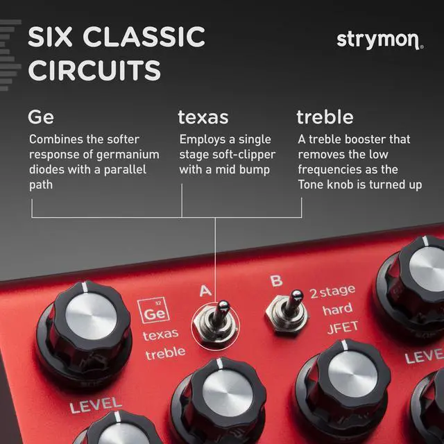 Alt view image 3 of 6 - Sunset Dual Overdrive Pedal