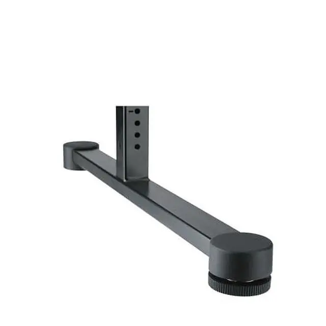 Alt view image 3 of 7 - Konig & Meyer 18810.015.55 Table Style Keyboard Stand Omega - Sturdy Height Adjustable Frame - Folds Flat Portable - Fits Piano and Electric Keyboards - For Adult and Youth Musicians - Black