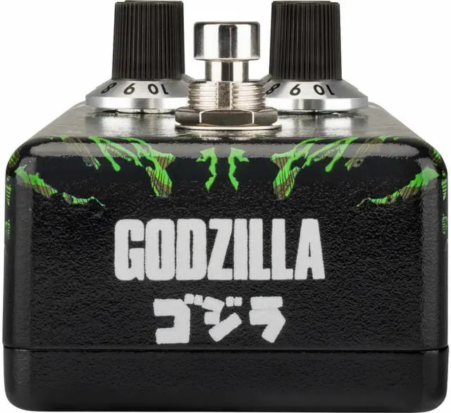 Alt view image 5 of 7 - Godzilla Distortion Pedal Officially Licensed Guitar Effects Pedal with Active Treble & Bass EQ, High Gain Distortion for Electric Guitar, Rock & Metal Tones, Kaiju Artwork