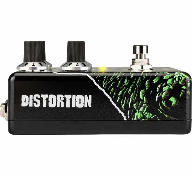Alt view image 4 of 7 - Godzilla Distortion Pedal Officially Licensed Guitar Effects Pedal with Active Treble & Bass EQ, High Gain Distortion for Electric Guitar, Rock & Metal Tones, Kaiju Artwork