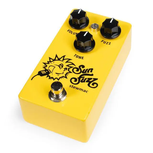 Alt view image 2 of 6 - Sun Fuzz Pedal Classic 60s-Inspired Fuzz with True Bypass, Silicon BC108 Transistor, Volume, Fuzz & Tone Controls Bias and Clean Trim Pots