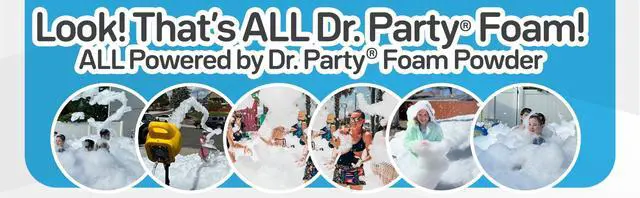 Alt view image 3 of 7 - Foam Powder Pack of 4, Up to 480 Gallons; Great for Small Party Foam Makers