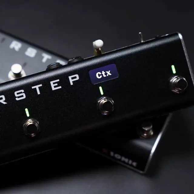 Alt view image 3 of 5 - AIRSTEP Ctx Wireless Foot Controller for Nano Cortex, Preset/Effect Modes, Dual Expression Inputs, AIRSTEP Cortex App Config, Works with Cortex Cloud App, Rechargeable Battery
