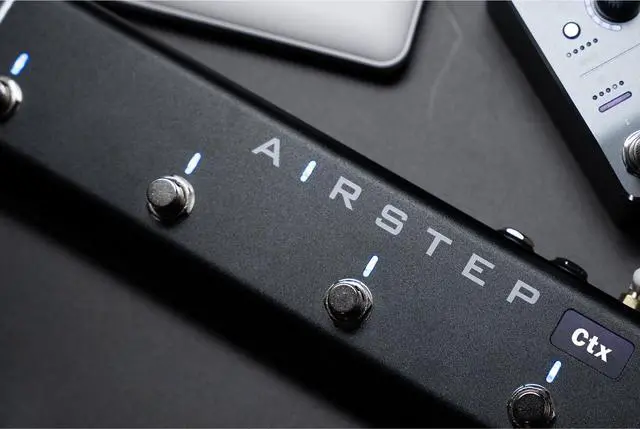 Alt view image 5 of 5 - AIRSTEP Ctx Wireless Foot Controller for Nano Cortex, Preset/Effect Modes, Dual Expression Inputs, AIRSTEP Cortex App Config, Works with Cortex Cloud App, Rechargeable Battery