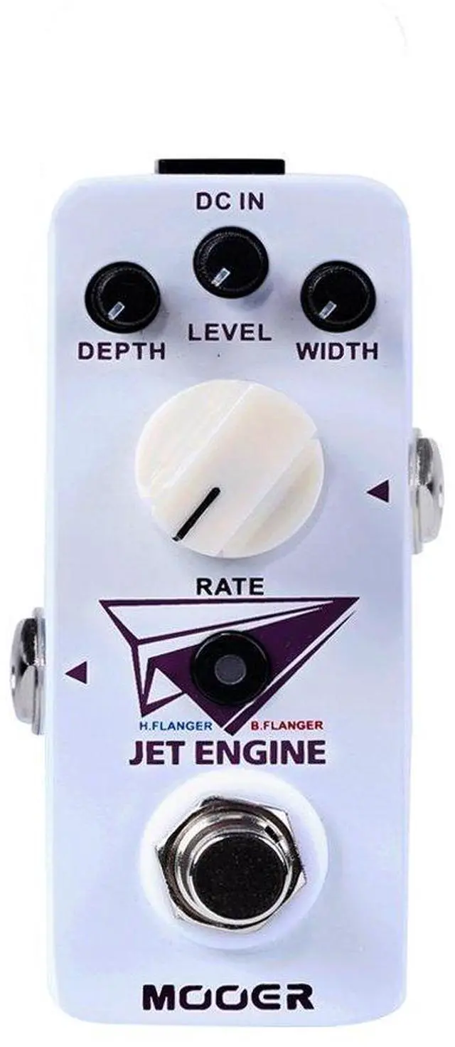 Main image of Jet Enginedual flanger pedal Micro Modulation Pedal recreate all your favourite analog flange