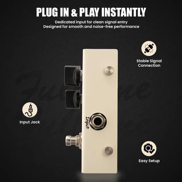 Alt view image 4 of 7 - OCD v1.4 Guitar Overdrive Pedal, MOSFET Clipping, HP/LP Mode, Guitar Effects Pedal with True Bypass, 3-Knob Control, 9-18V DC, Made in USA