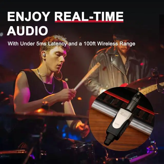 Alt view image 6 of 6 - U45T Wireless in-Ear Monitor System Transmitter Only (Black)