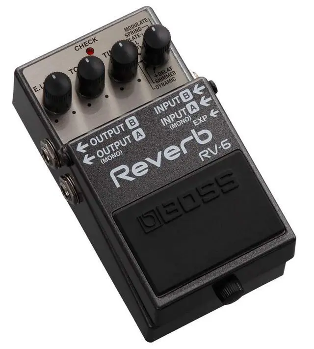 Alt view image 3 of 7 - RV-6 Reverb Bundle with Gearlux Instrument Cable, Patch Cable, Picks, and Austin Bazaar Polishing Cloth