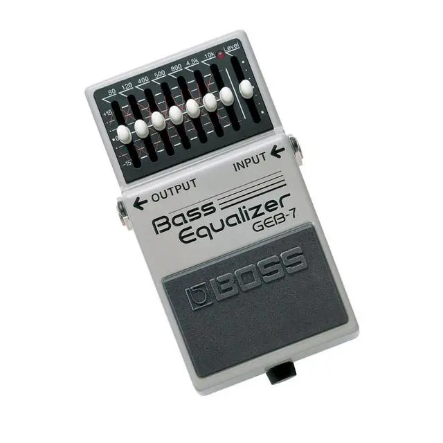 Alt view image 4 of 7 - GEB-7 Seven-Band Graphic Bass Equalizer Guitar Pedal