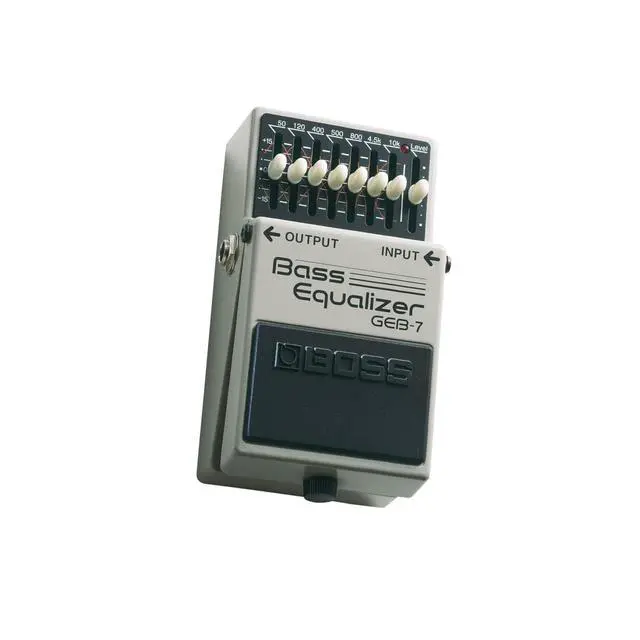 Alt view image 7 of 7 - GEB-7 Seven-Band Graphic Bass Equalizer Guitar Pedal