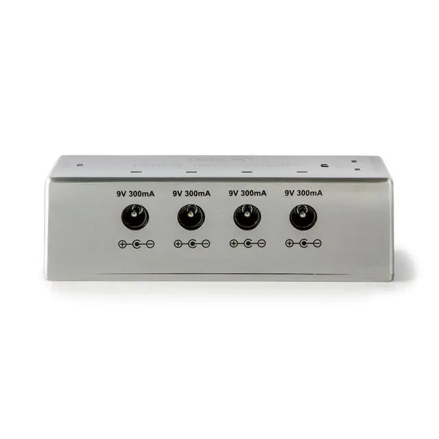 Alt view image 2 of 6 - MXR M239 Mini Iso-Brick 9v,18v Effects Pedal Power Supply with Bundle Including Dunlop ECB004 18-volt Adapter, True Tune Tuner, Patch Cables and Dunlop Picks