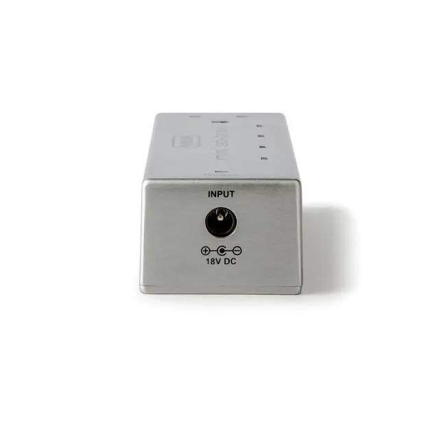 Alt view image 3 of 6 - MXR M239 Mini Iso-Brick 9v,18v Effects Pedal Power Supply with Bundle Including Dunlop ECB004 18-volt Adapter, True Tune Tuner, Patch Cables and Dunlop Picks