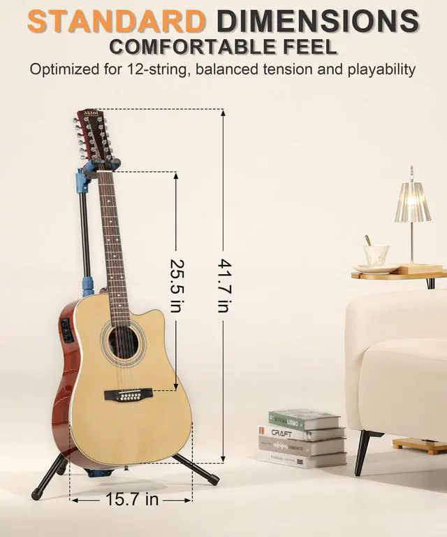 Alt view image 3 of 7 - 12-String Acoustic Electric Guitar: Mahogany Back and Sides with Spruce Top, 41-inch Cutaway Body, Built-in Pickup; Deluxe Set Includes Guitar Bag, Tuner, Cable, Capo, Strings & Picks (PL-NA)