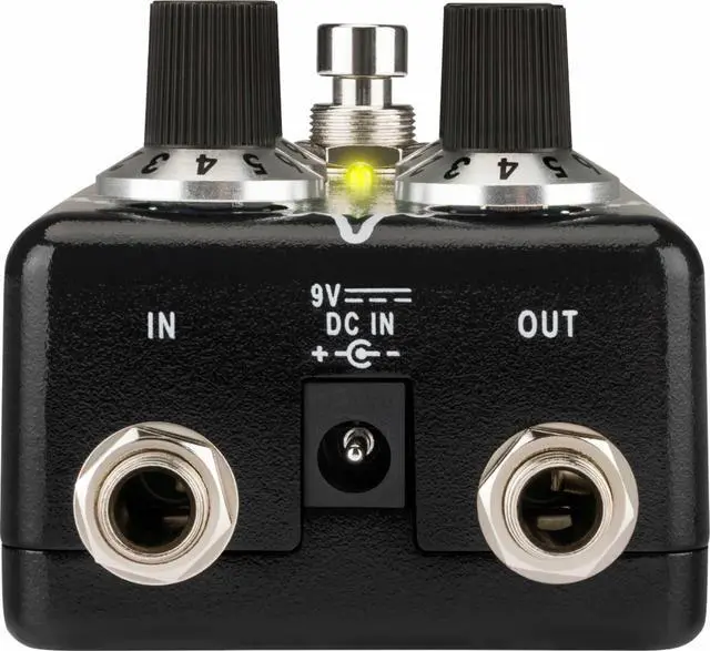 Alt view image 2 of 7 - Godzilla Distortion Pedal Officially Licensed Guitar Effects Pedal with Active Treble & Bass EQ, High Gain Distortion for Electric Guitar, Rock & Metal Tones, Kaiju Artwork