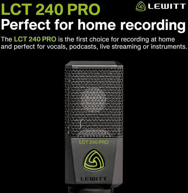 Alt view image 2 of 7 - LCT 240 Pro Large Diaphragm Condenser Mic