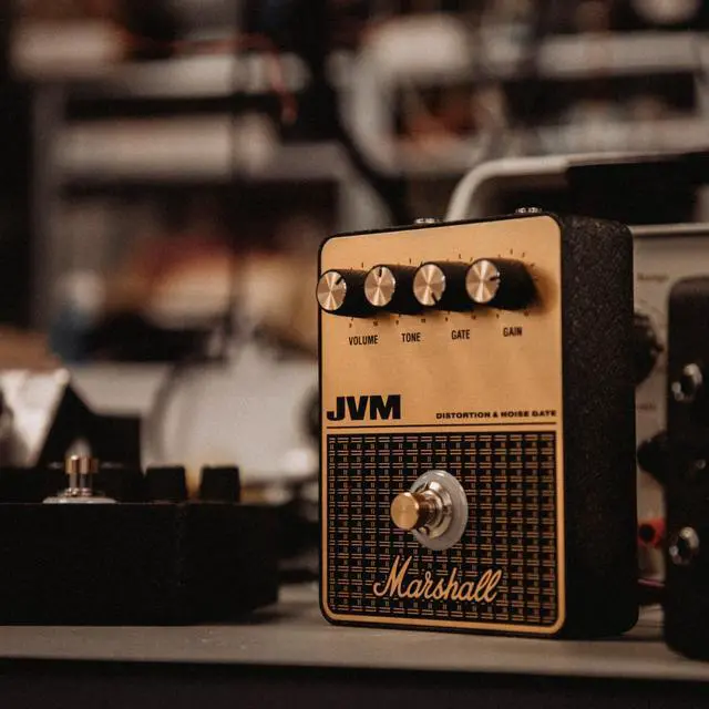 Alt view image 7 of 7 - JVM Overdrive/Distortion Pedal - Black and Gold