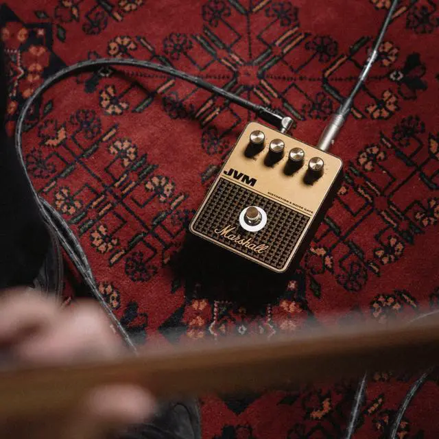 Alt view image 6 of 7 - JVM Overdrive/Distortion Pedal - Black and Gold