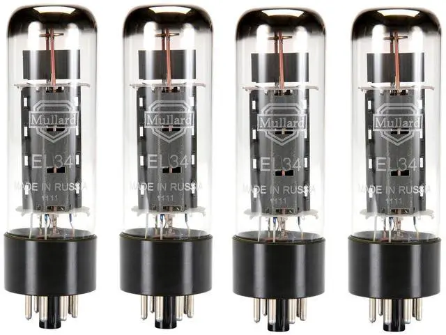 Main image of EL34 Power Vacuum Tube, Platinum Matched Quad