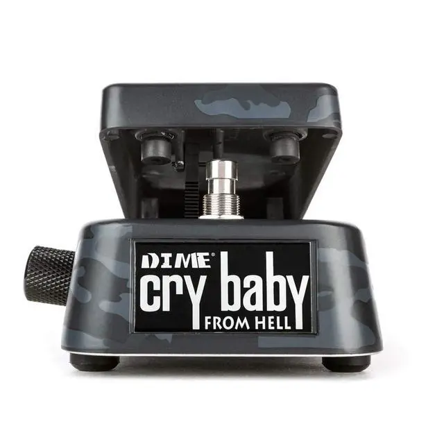 Alt view image 2 of 7 - Dunlop DB01B Dime Crybaby From Hell Wah Pedal w/ Dunlop ECB-003 Power Supply