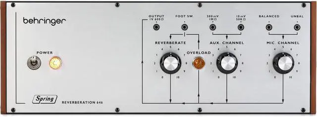 Main image of Spring Reverberation 66 Spring Reverb Module