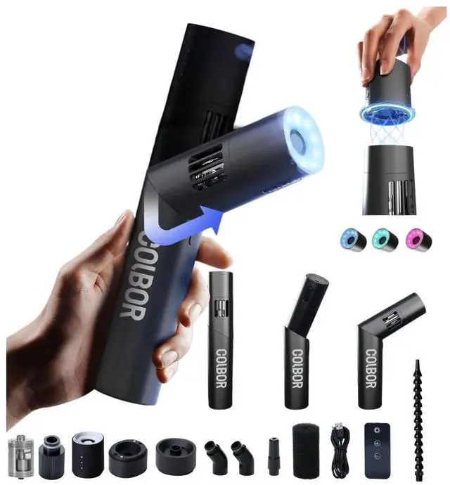 Main image of CF5 Mini Fog Machine Portable Smoke Machine Fog for Photography, Fogger Haze Maker for Stage Streaming Parties Weddings Scene Effect Content Creator