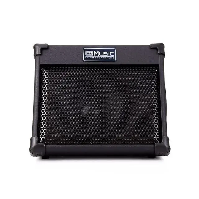 Alt view image 2 of 7 - Portable Acoustic Guitar Amplifier, for Performers On The Go, Built-in Bluetooth (40W Battery-Powered)