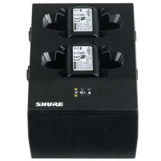 Alt view image 4 of 4 - SBC200-US Dual Docking Charger with PS45US Supply, Charging Station for SB900A Batteries In or Out of Transmitters, Supports Up to 4 SBC200 Units on One Supply
