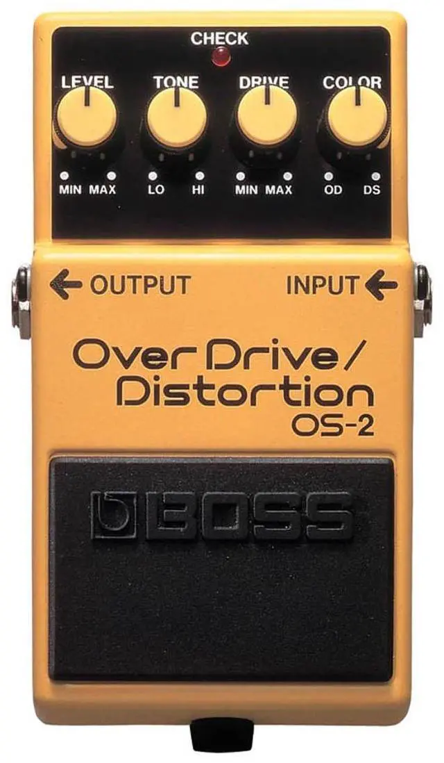 Main image of OS-2 Gold Overdrive/Distortion Guitar Pedal